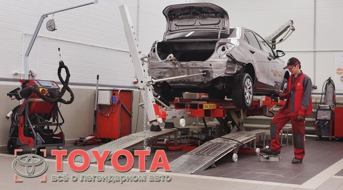 Кузовной ремонт Toyota